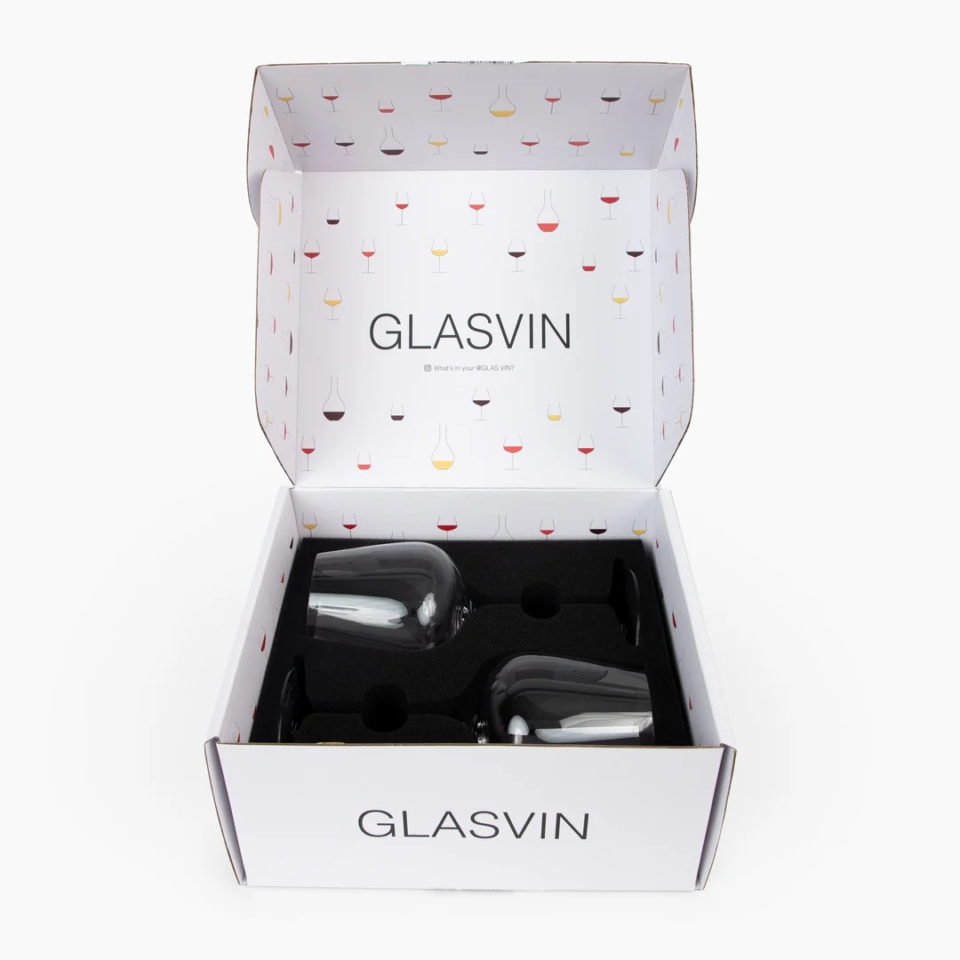 Glasvin hand-blown crystal wine glasses